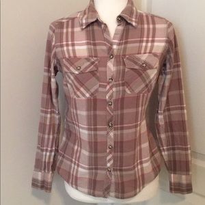 Croft & Barrow Plaid Flannel Button Up